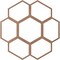 Ekena Millwork Florin Wood Fretwork Pierced Ceiling Medallion, Wood (Paint Grade), 26"OD x 9 1/8"ID x 3/8"T CMWP26X26X0375FOMF - alternate 3